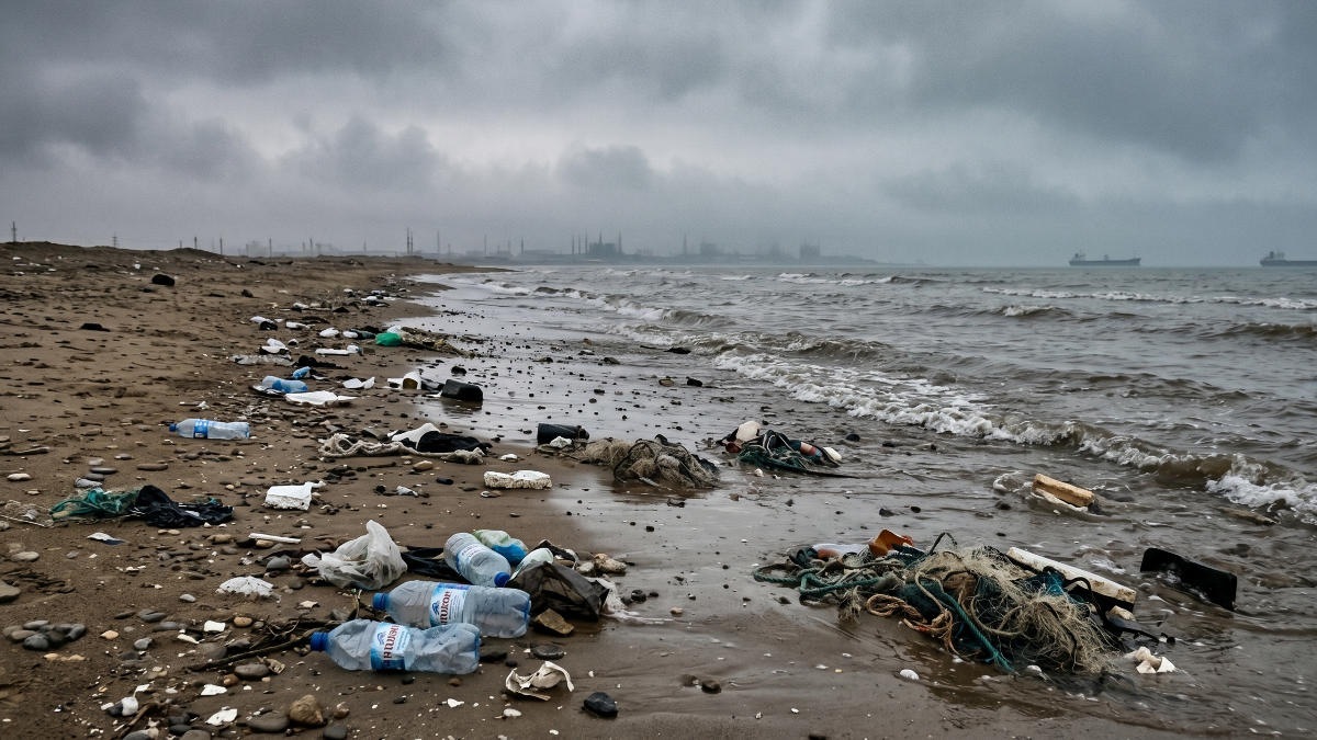 Страны Каспия запускают проект ООН по очистке моря от пластика